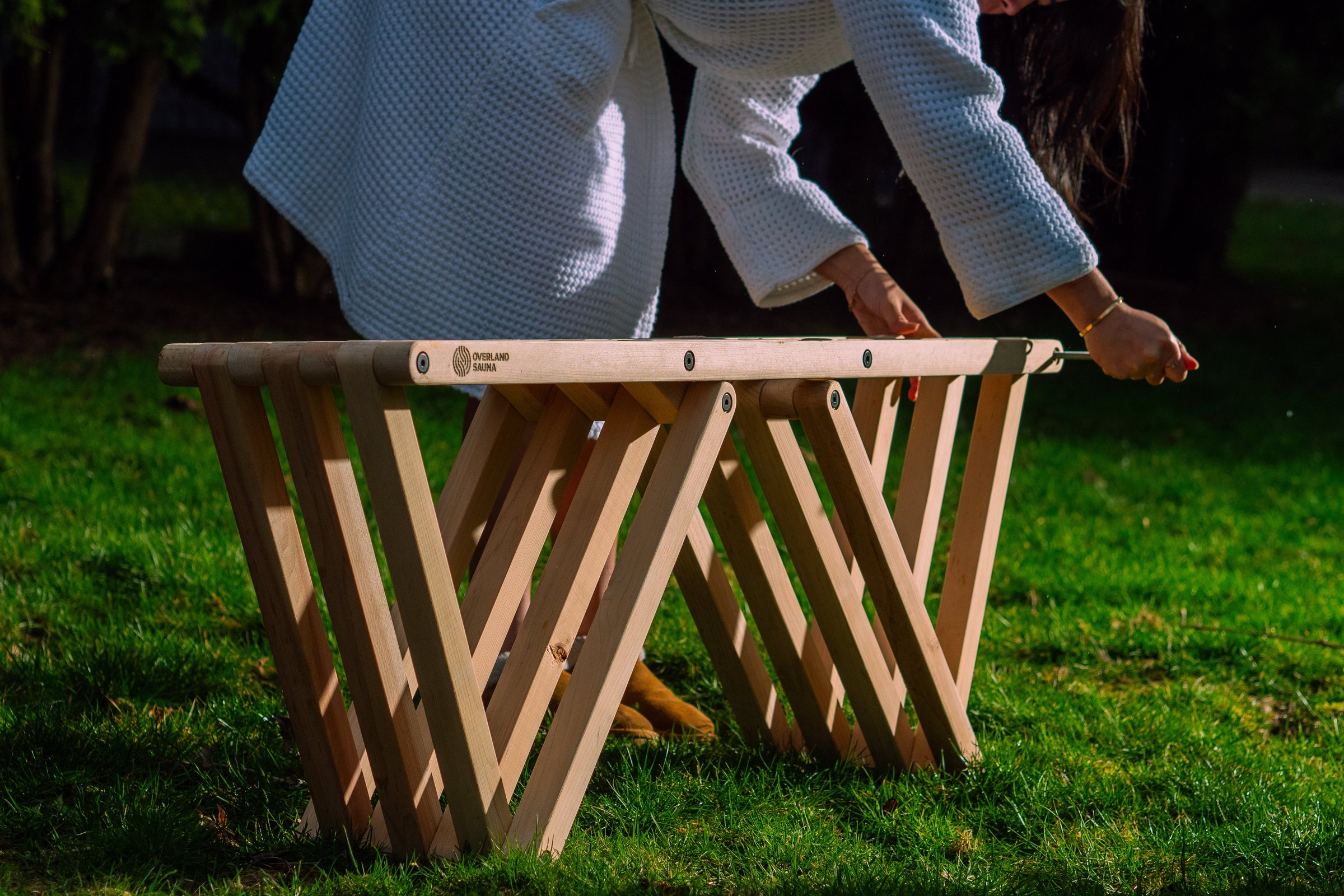 Sauna Cedar Bench